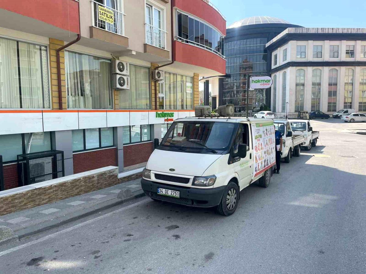Market Açılışını Megafonla Duyuran Şahsa Cezai İşlem