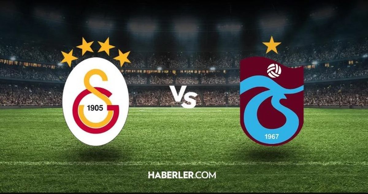 Galatasaray – Trabzonspor ilk 11'ler açıklandı! İşte kadrolar!