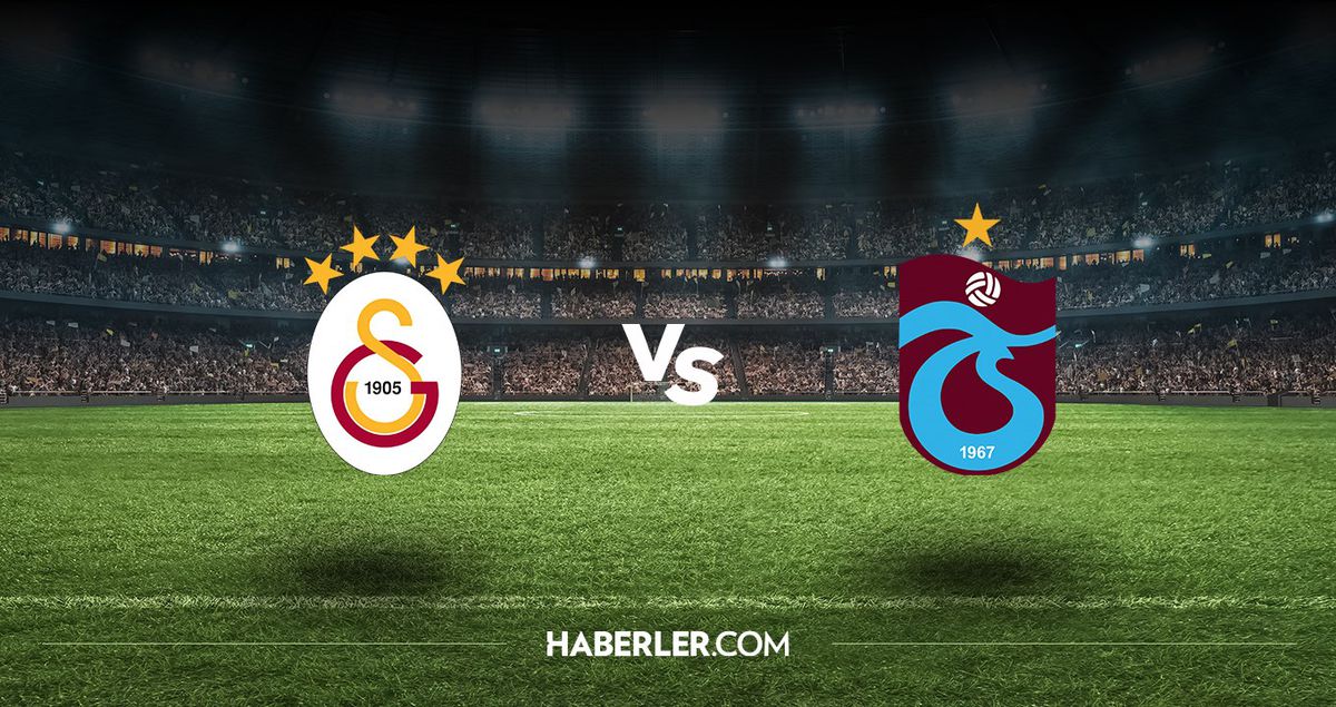 Galatasaray - Trabzonspor maçı ne zaman? Galatasaray - Trabzonspor maçı hangi kanalda, saat kaçta?