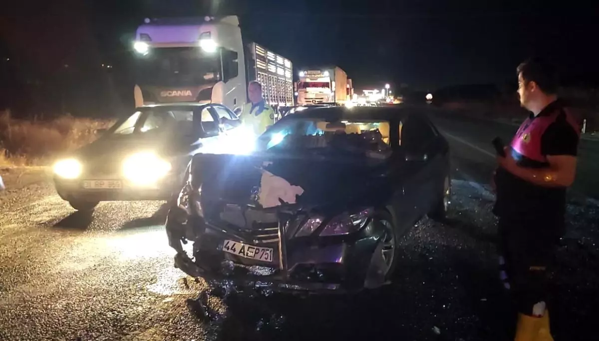 Adıyaman'da Otomobil Kazası: 1 Yaralı