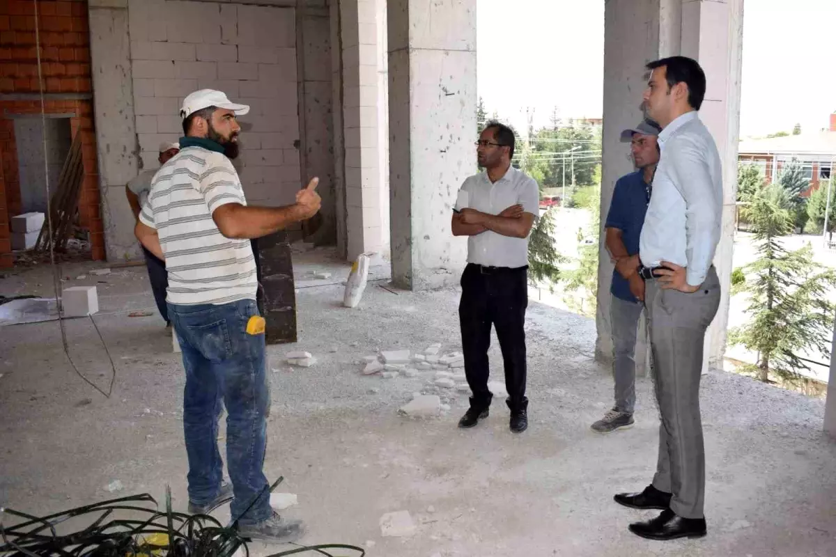 İscehisar'da Yeni Hükümet Konağı İnşaatı Tamamlanmak Üzere