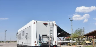 Afyonkarahisar'daki Motor Sporları Merkezi, karavan turizmine de katkı sağlıyor
