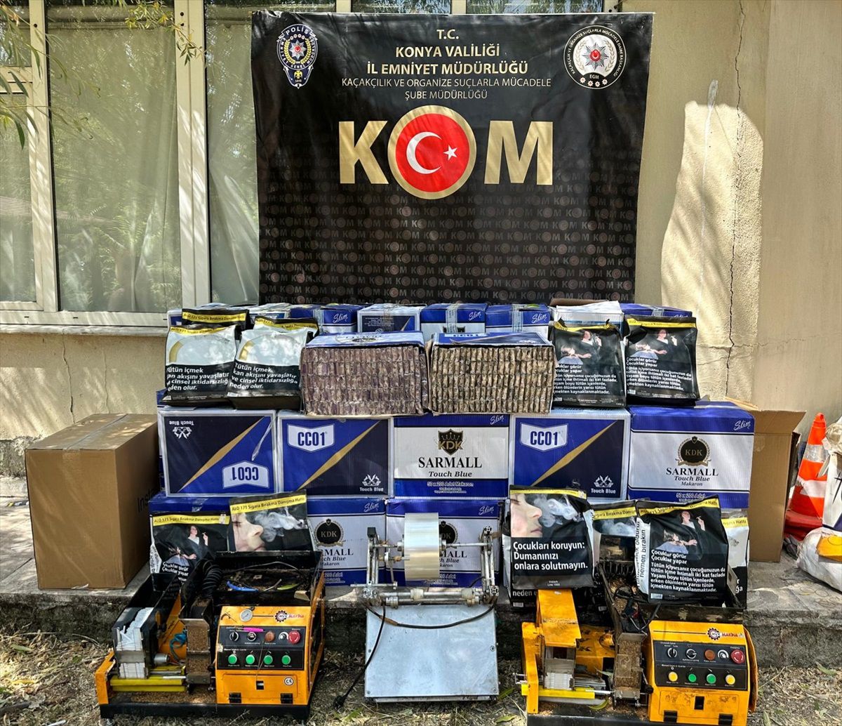 Konya'daki kaçakçılık operasyonunda 1 şüpheli yakalandı