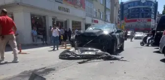 Çerkezköy'de Zincirleme Trafik Kazası: 2 Yaralı