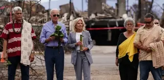 114 kişinin öldüğü yangın sonrası Hawaii'ye giden Biden'a soğuk duş: Bir şey yapmadığın için teşekkürler