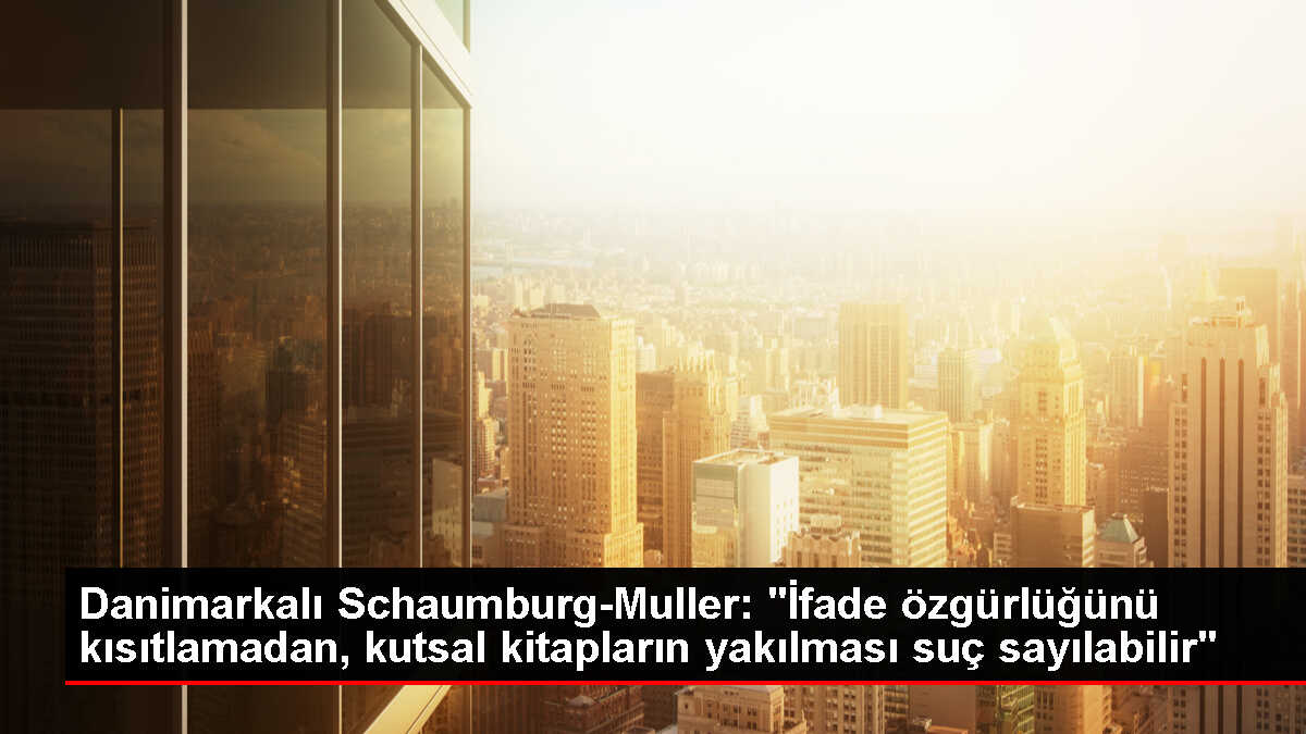 Danimarka'da Hukuk Profesörü: Kutsal Kitapların Yakılması Suç Sayılmalı