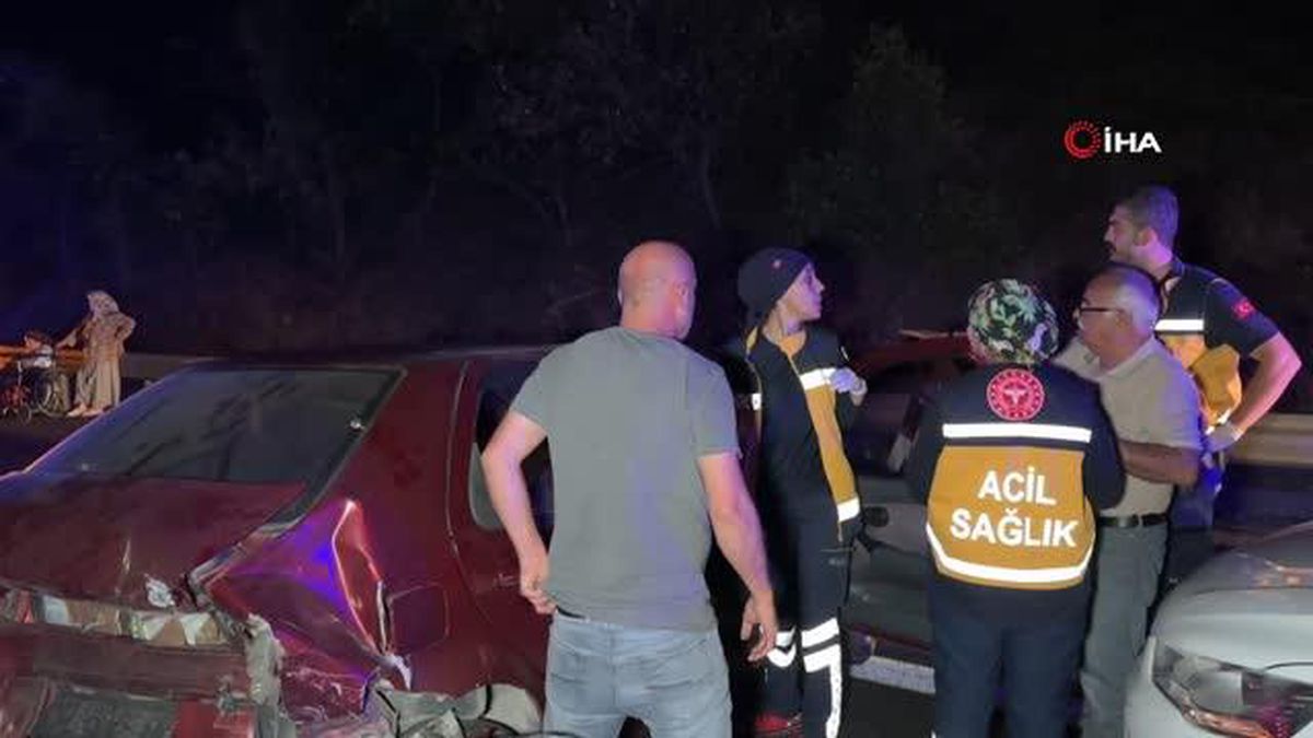 Düzce'de Zincirleme Trafik Kazası: 6 Yaralı