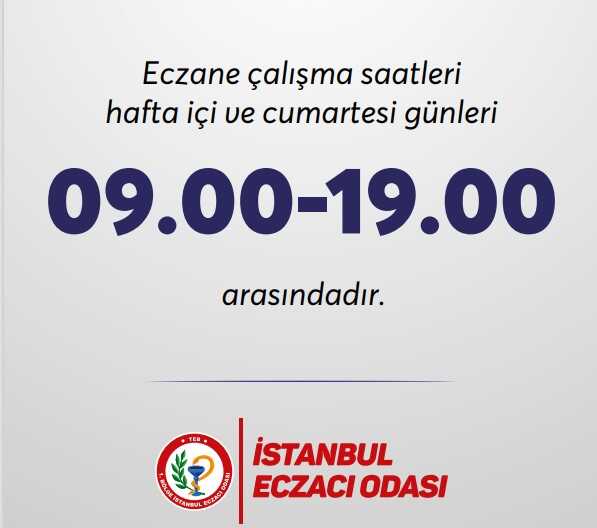 ECZANE KAÇTA AÇILIR, açılış saati ne? Eczane çalışma saatleri!
