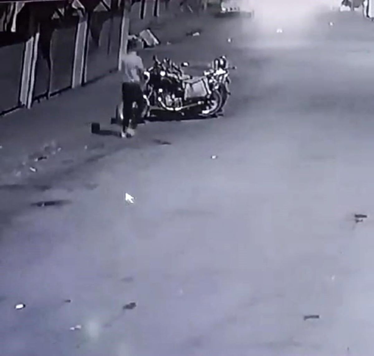 Iğdır'da Motosiklet Hırsızlığı Saniye Saniye Kamerada