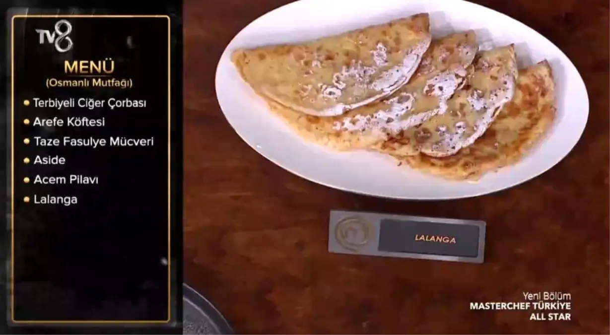 Lalanga tarifi! Masterchef Lalanga nedir, nasıl yapılır? Lalanga için gerekli malzemeler nelerdir? Lalanga hangi yöreye ait? Lalanga ne demek?