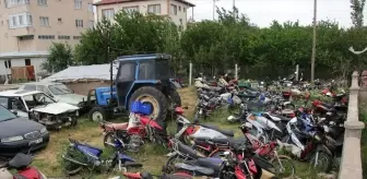 Şarkışla'da yapılan denetimlerde 27 motosiklet trafikten men edildi