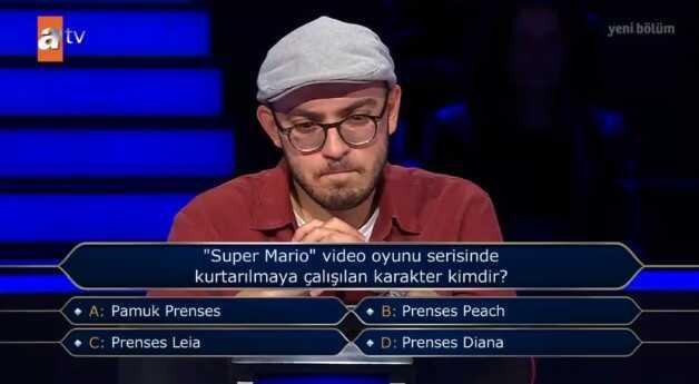 'Super Mario' video oyunu serisinde kurtarılmaya çalışılan karakter... Kim Milyoner Olmak İster 22 Ağustos Sorusu Cevabı Nedir? 100 Bin TL'lik soru!