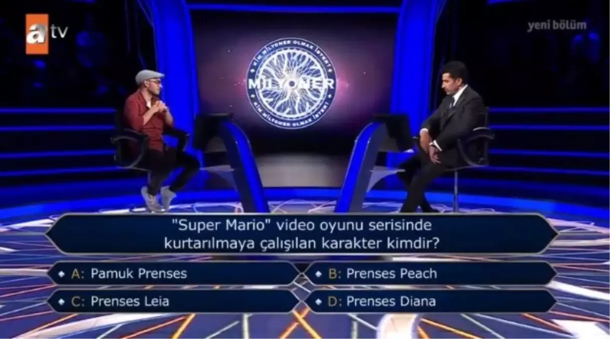 'Super Mario' video oyunu serisinde kurtarılmaya çalışılan karakter... Kim Milyoner Olmak İster 22 Ağustos Sorusu Cevabı Nedir? 100 Bin TL'lik soru!
