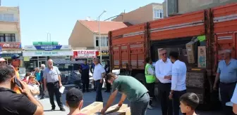 Yunak'ta Çocuklara Bisiklet Hediye Edildi