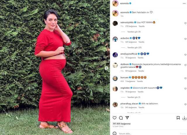 Anne olmak için gün sayıyor! İşte 7 aylık hamile Ezgi Mola'nın son hali Anne olmak için gün sayıyor! İşte 7 aylık hamile Ezgi Mola'nın son hali