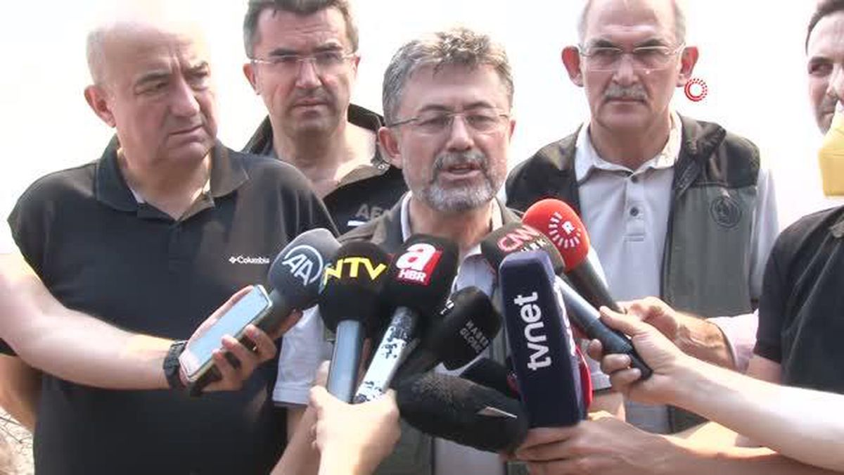 Tarım ve Orman Bakanı Yumaklı: Rüzgarın hızıyla yangın enerjisi alana kadar gelecek