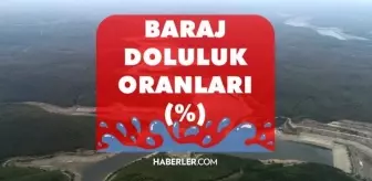 BARAJ DOLULUK ORANLARI! 23 Ağustos 2023 Baraj Doluluk Oranları! İstanbul, İzmir, Ankara barajların doluluk oranları yüzde kaç?