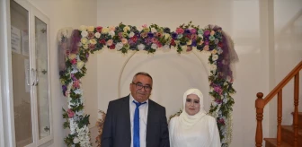 Depremlerin etkilediği Hatay'dan Karaman'a gelen kadın, huzurevi sakiniyle evlendi