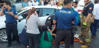 Sultanbeyli'de Kadına Otomobil Çarptı
