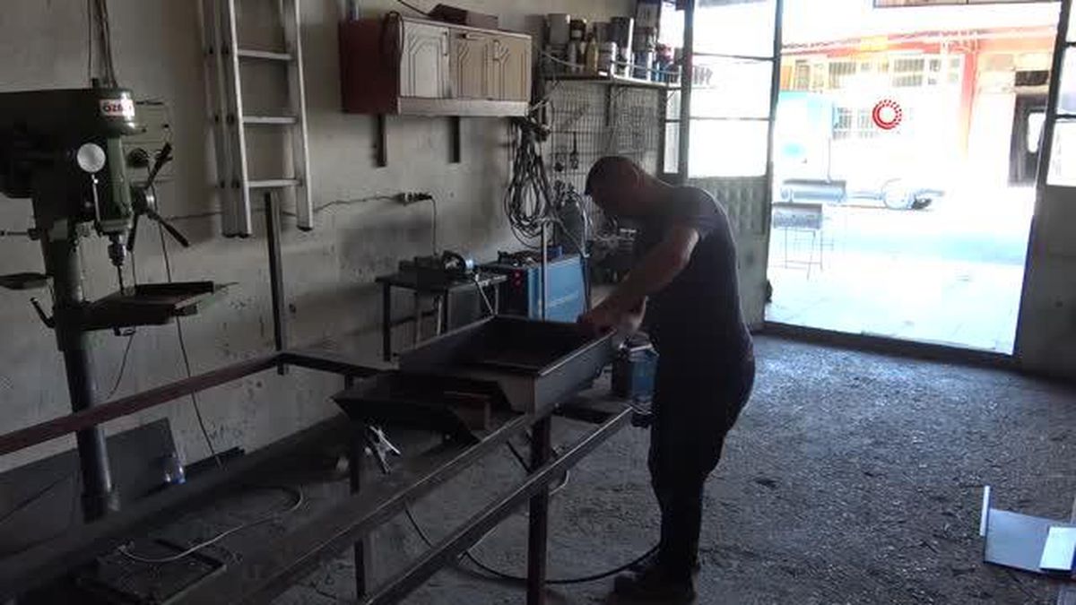 Tokat'ta Hurdalardan Yapılan Barbeküler İlgi Görüyor
