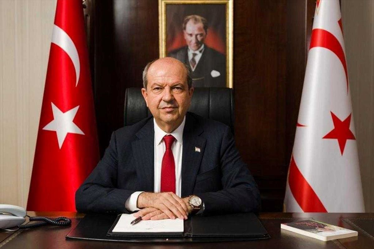 KKTC Cumhurbaşkanı Ersin Tatar, Çanakkale'deki orman yangınına geçmiş olsun dileğinde bulundu