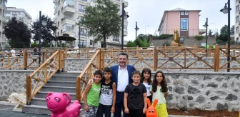Trabzon'da yeşil alan çalışmaları sürüyor
