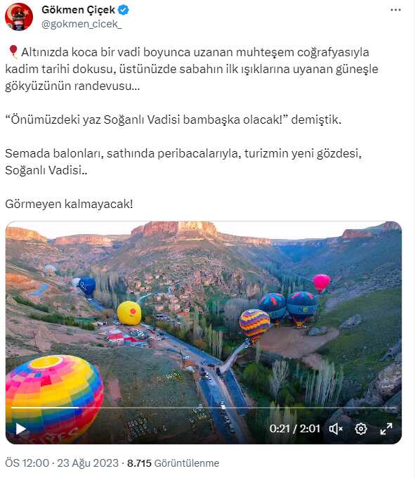 Soğanlı Vadisi turist akınına uğradı
