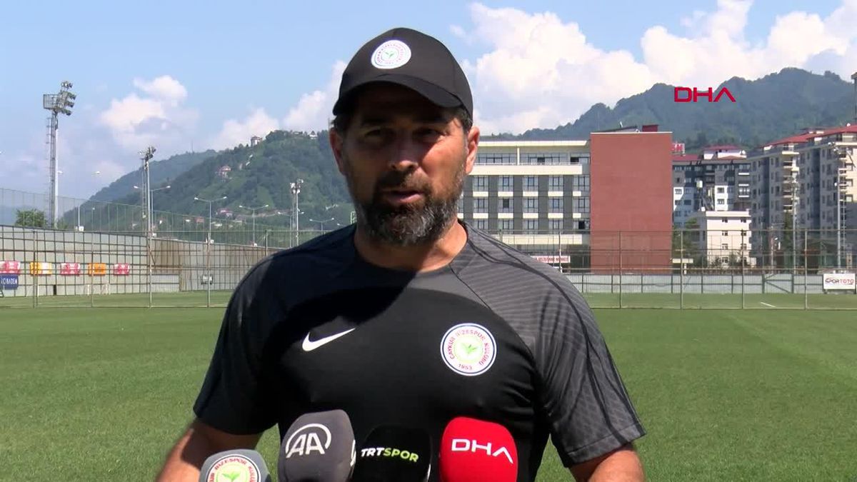 Çaykur Rizespor Teknik Direktörü İlhan Palut: 'Umarım her iki takım için seyir açısından güzel bir maç olur'