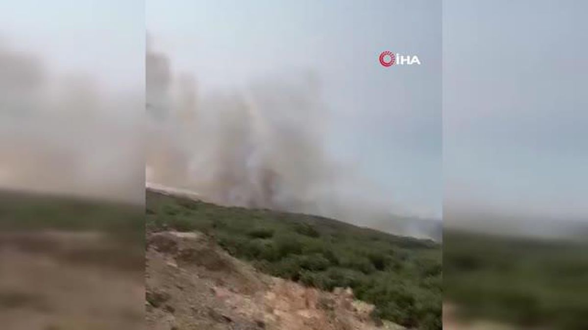 Tarihi Gelibolu Yarımadası'nda yeni bir yangın çıktı