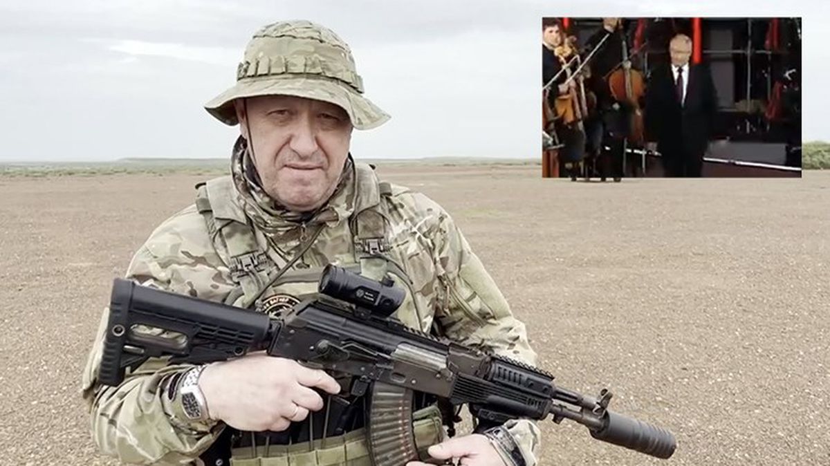 Wagner lideri Prigojin'in uçağının düştüğü anlarda Putin, batan denizaltı Kursk'un anma törenine katıldı