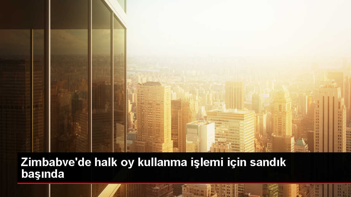 Zimbabve'de Seçimler Başladı