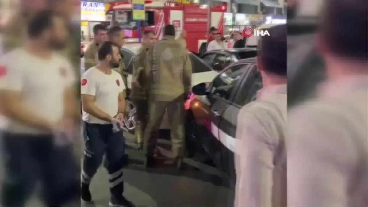 15 Temmuz Şehitler Otogarı'nda alkollü zincirleme kazaya neden oldu: 2 yaralı