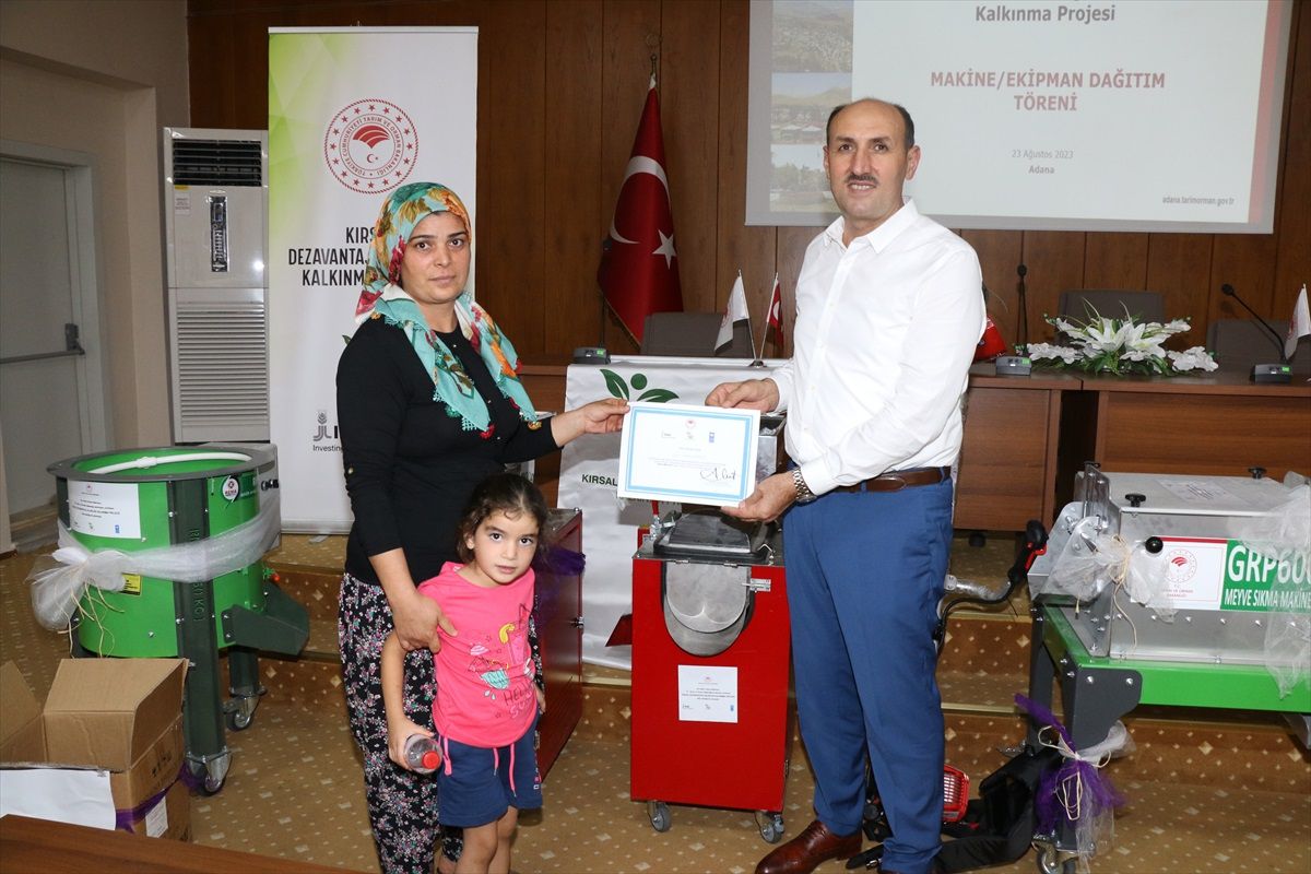 Kırsal Dezavantajlı Alanlara Destek Projesi Adana'da Devam Ediyor