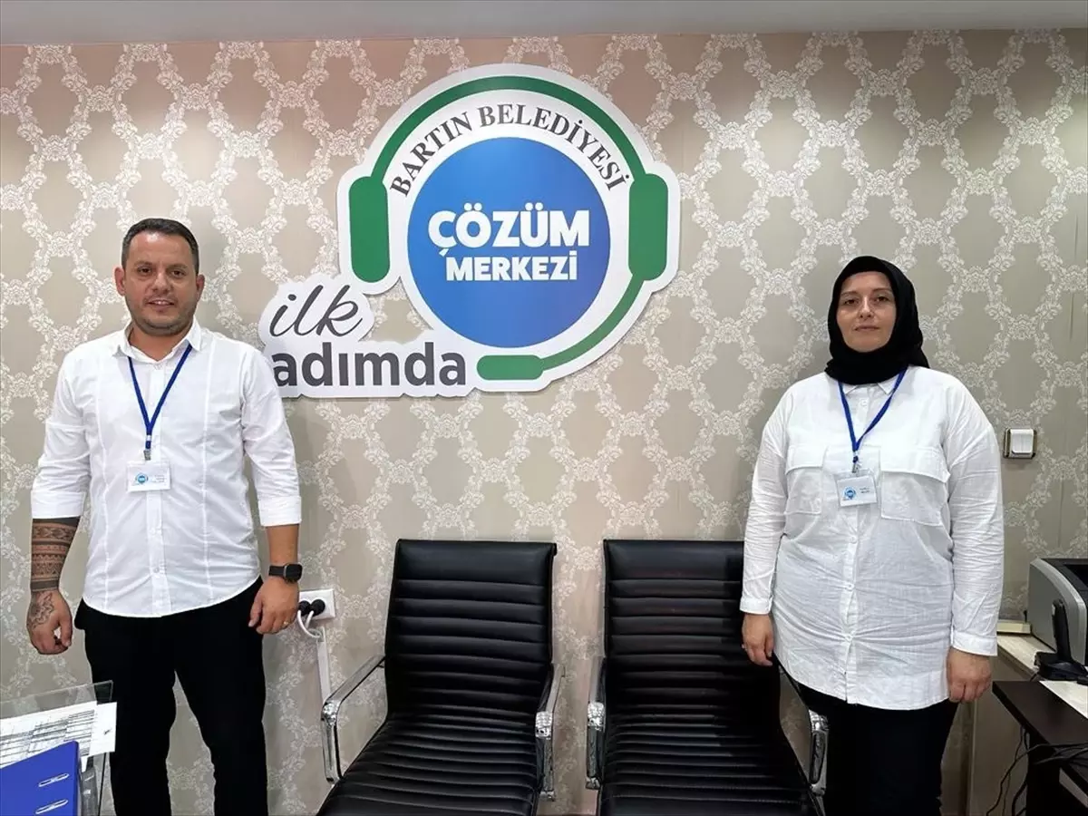 Bartın Belediyesi Çözüm Merkezi Hizmete Başladı
