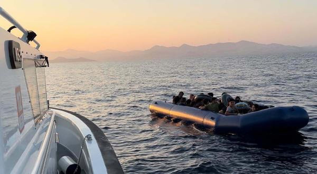 Bodrum Açıklarında 21 Kaçak Göçmen Yakalandı