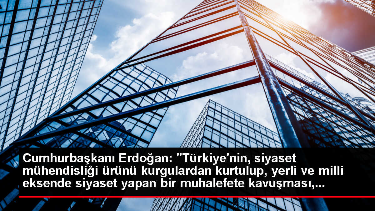 Cumhurbaşkanı Erdoğan AK Parti 22. Kuruluş Yıldönümü Programı'na katıldı