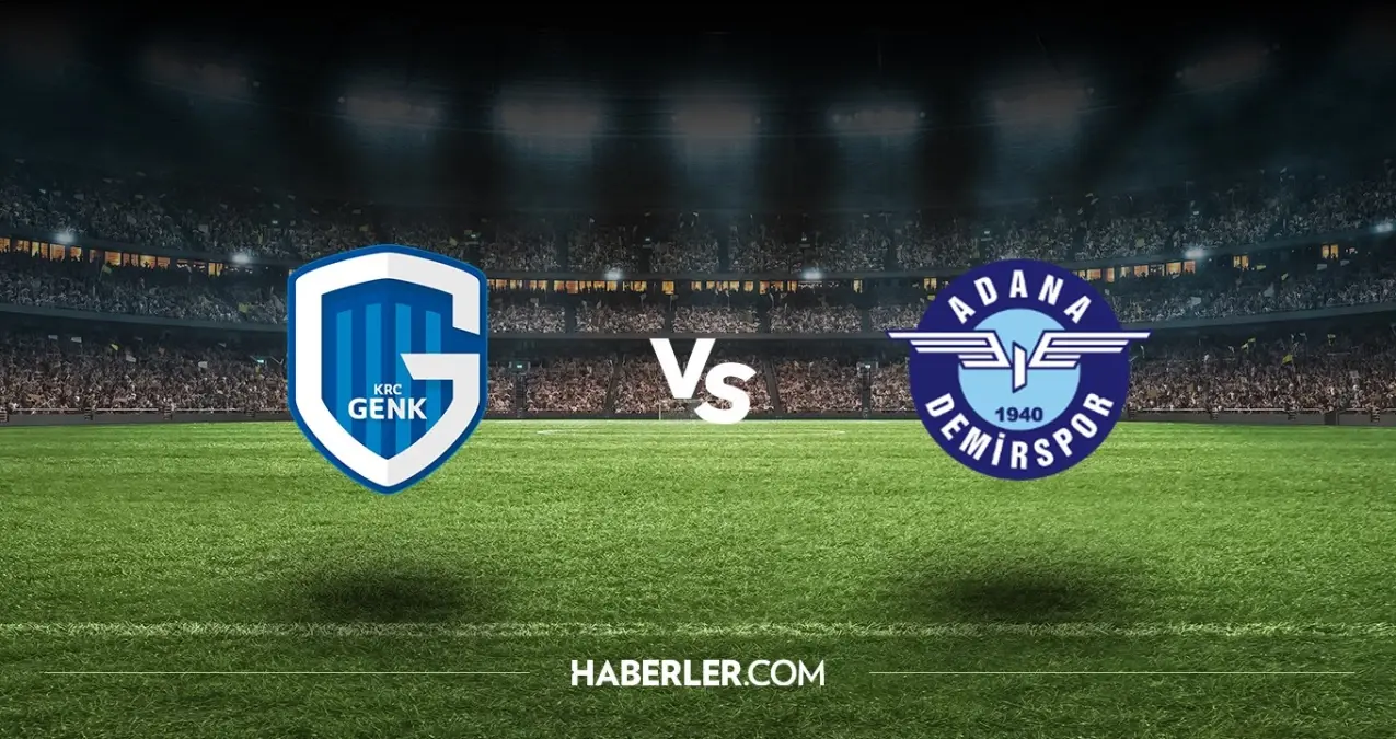Genk - Adana Demirspor maçı hangi kanalda, saat kaçta? Genk - Adana Demirspor UEFA Konferans Ligi maçı ne zaman?