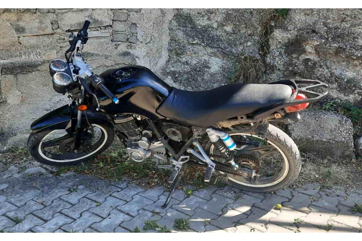 Kastamonu'da 3 motosiklet çalan 2 çocuk yakalandı