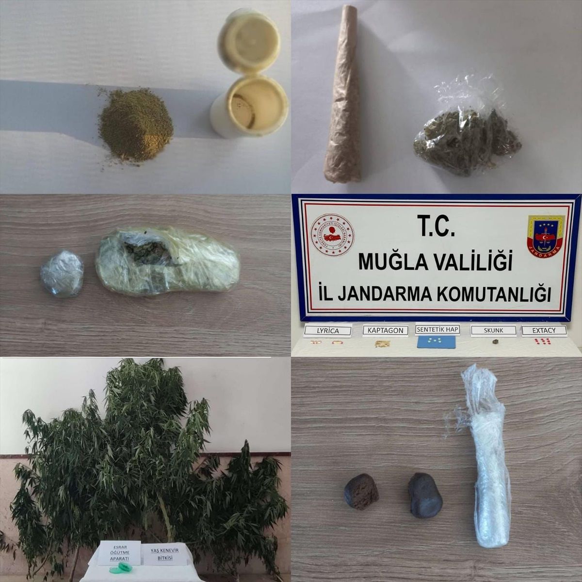 Muğla'da Uyuşturucu Operasyonunda 19 Şüpheli Yakalandı