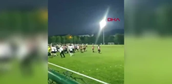 48 köyün katıldığı futbol turnuvasında kavga çıktı