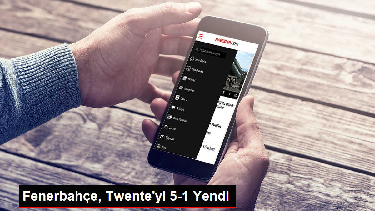 Fenerbahçe, Twente'yi 5-1 Yendi