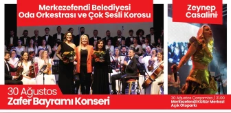 Merkezefendi Belediyesi 30 Ağustos Zafer Bayramı'nı Konserle Kutluyor