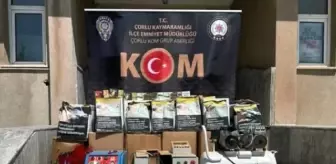Tekirdağ'da Kaçakçılık Operasyonu: 10 Şüpheli Gözaltına Alındı