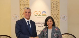 Ticaret Bakanı Ömer Bolat, G20 Ticaret ve Yatırım Bakanları Zirvesi'nde 9 toplantıya katıldı