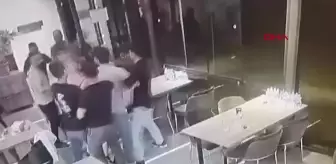 Çerkezköy'de çorbacıda çıkan kavga güvenlik kamerasına yansıdı