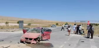 Konya'da trafik kazasında 4 kişi yaralandı