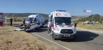 Tekirdağ'da trafik kazası: 4 yaralı