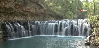 Adana'da Yedigöze Şelalesi ve milli parklar ziyaretçi akınına uğruyor