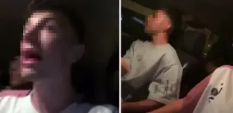 İzmir'de gençlerin kazası kamerada! Olan biteni anbean kaydettiler