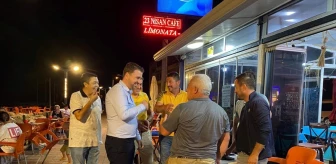 Şarköy Belediye Başkanı Alpay Var, esnaf ziyaretinde bulundu